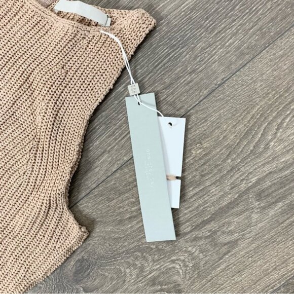 Anthropologie One Grey Day Victoria Top Sleeveless Knit Sweater Brown Latte XS - Picture 12 of 16